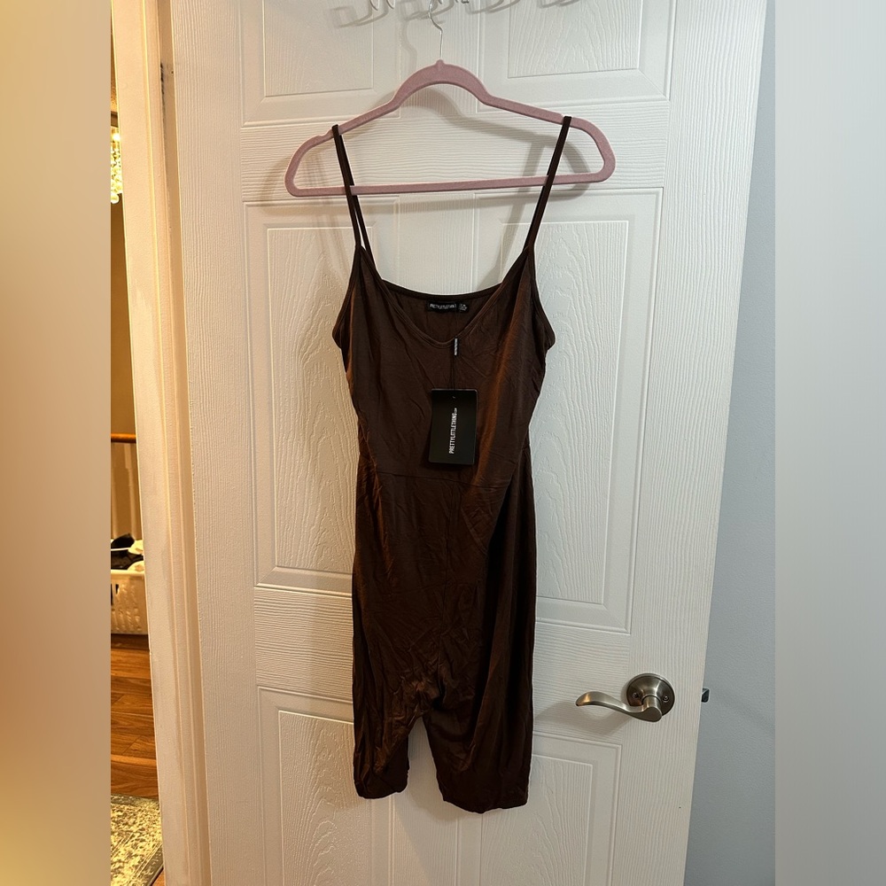 Brown romper